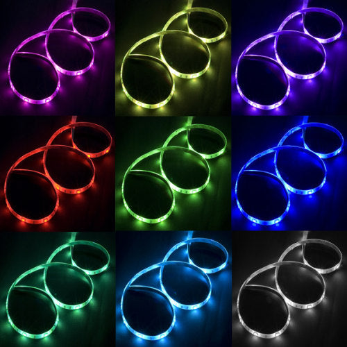 RGB Multi-Color 250 lumens/ft LED Light Strip Indoor/Outdoor