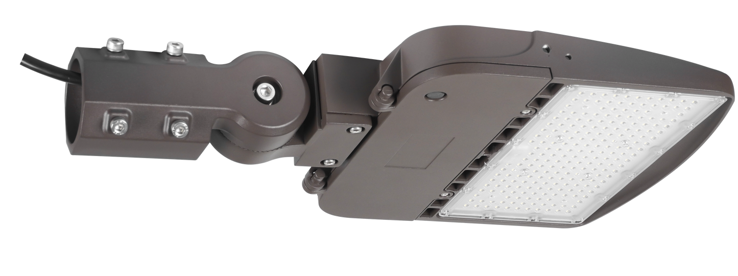 LED ShoeBox 200W Light Parking Lot Fixture Philips replaces 400W MH/HPS