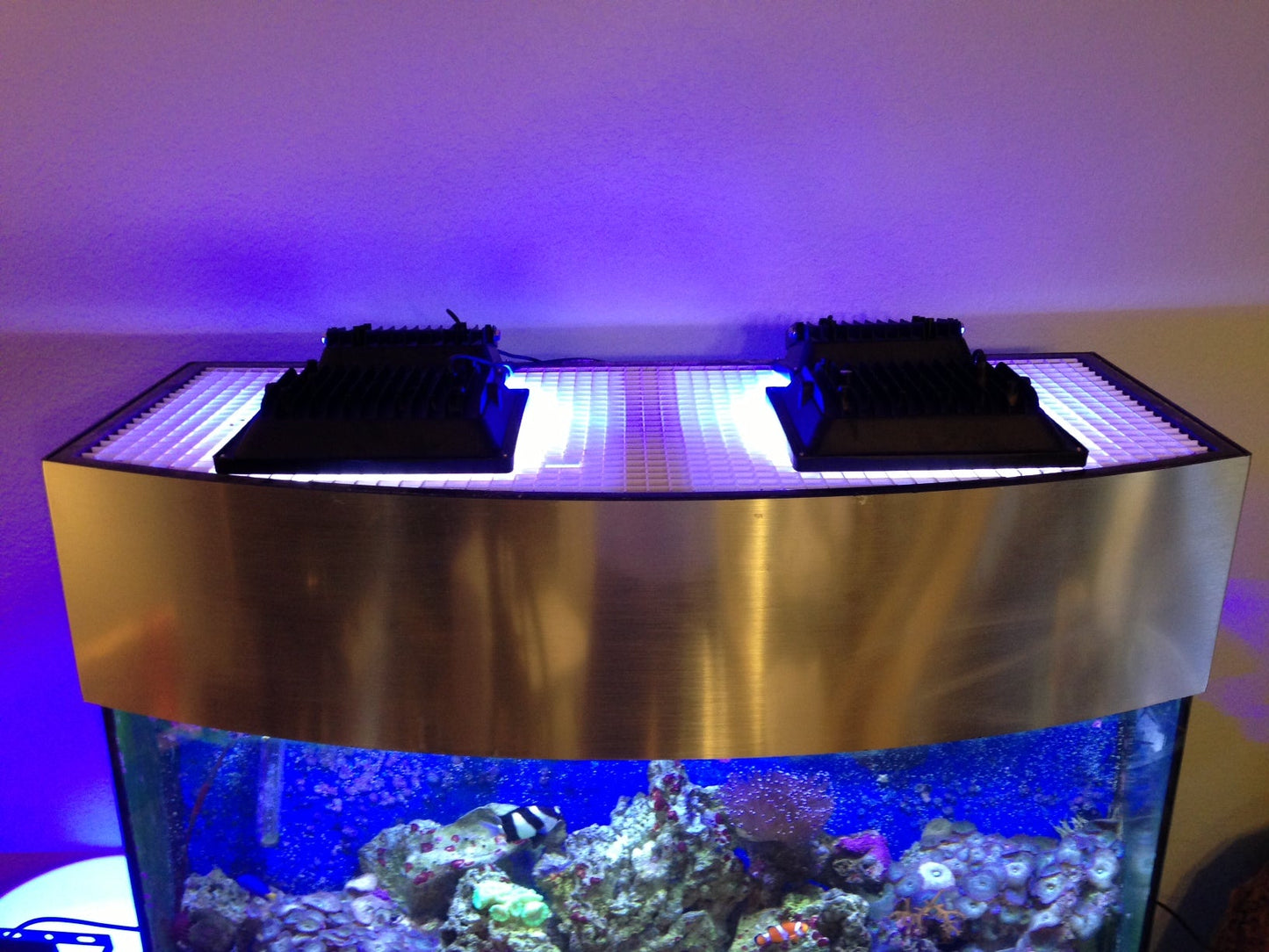 50W 6500K LED Flood Reef Light - Planted Freshwater Aquarium Light