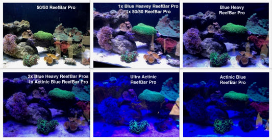 20" Ultra Actinic ReefBar Pro 3W Bridgelux LEDs - Aquarium Light